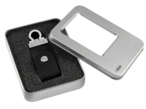 Pendrive llavero cuero 64gb