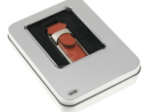 Pendrive de metal y cuero Pendrive de metal y cuero - vista 4