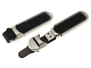 Pendrive de metal y cuero Pendrive de metal y cuero - vista 6