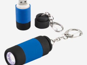 Llavero-linterna led cargador usb