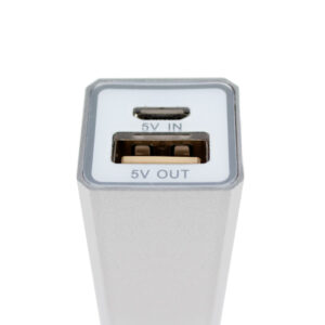 Cargador power bank metálico 2200mah Cargador power bank metálico 2200mah - vista 4