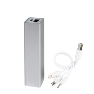 Cargador power bank metálico 2200mah