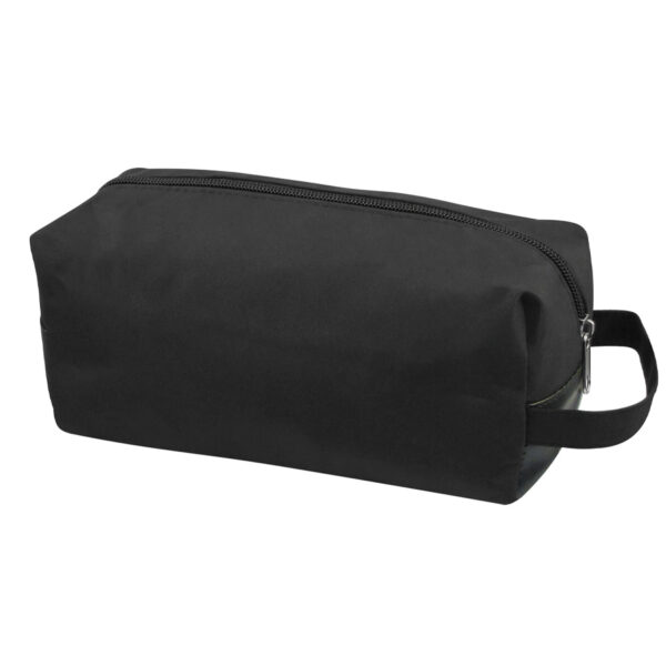 Necessaire negro rectangular