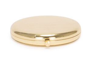 Espejo metálico doble con aumento bardot