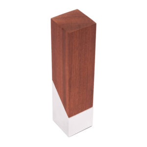 Bloque trofeo de acero y madera lukas - vista 7