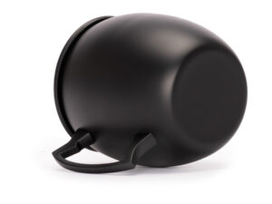 Tazón metálico matt black 400cc