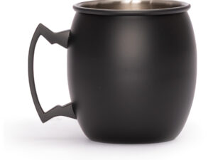 Tazón metálico matt black 400cc