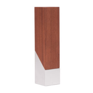Bloque trofeo de acero y madera lukas - vista 9