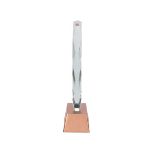Trofeo galvano de cristal rune con base encobrizada. Trofeo galvano de cristal rune con base encobrizada. - vista 5
