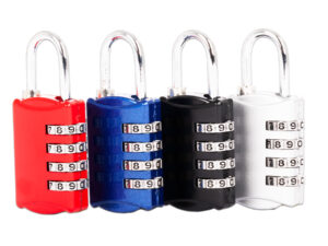 Candado Metálico Clave 4 Dígitos