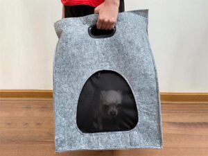 Bolso De Fieltro Porta-Mascota