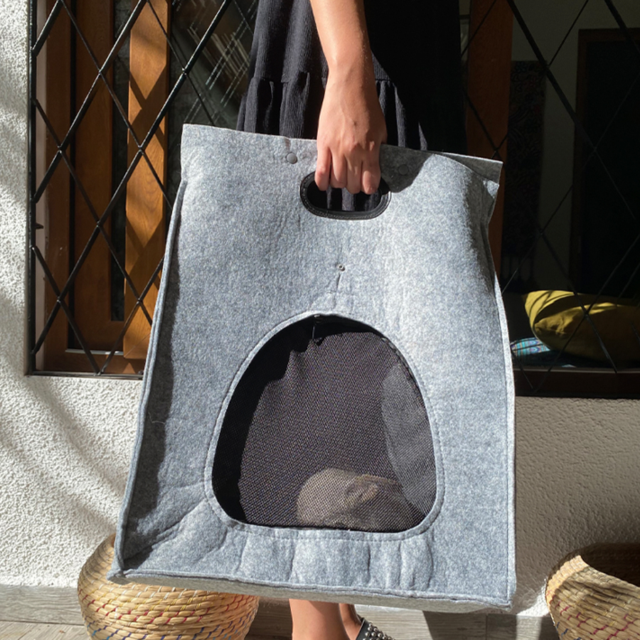 Bolso de fieltro porta mascota Bolso de fieltro porta mascota - vista 7