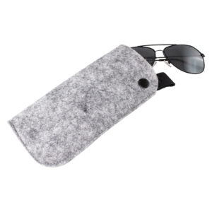 Estuche porta lentes de fieltro
