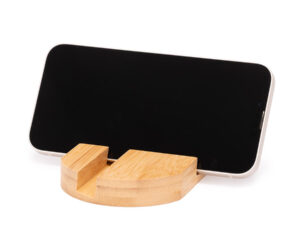 Base soporte bamboo ganges para tablet y celular