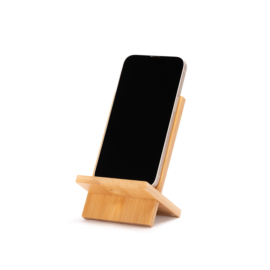 Base soporte bamboo para tablet y celular Base soporte bamboo para tablet y celular