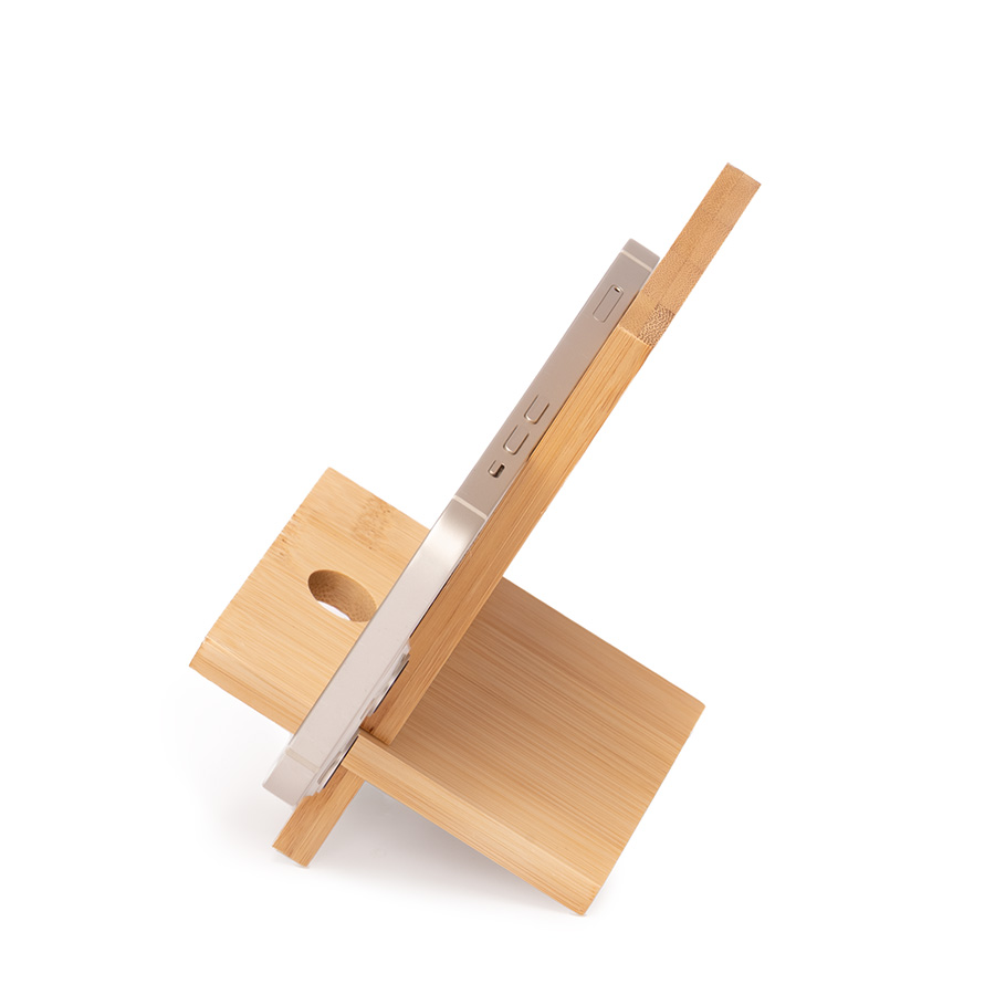 Base soporte bamboo para tablet y celular Base soporte bamboo para tablet y celular - vista 8