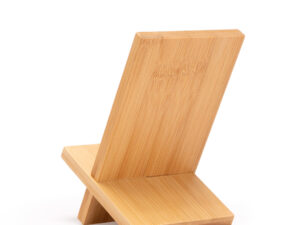 Base Soporte Bamboo Para Tablet Y Celular