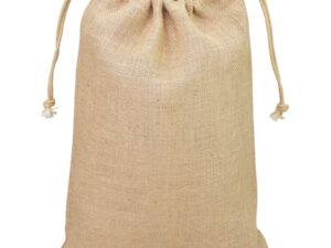 Bolsa de yute tipo saco