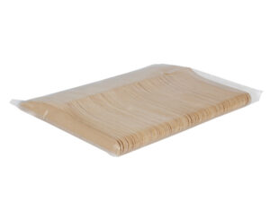 Bolsa con 100 cuchillos de madera de abedul