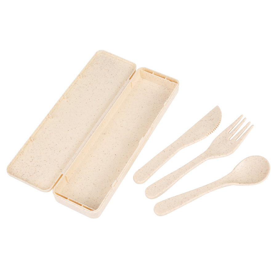 Set De 3 Cubiertos Ecológico Set De 3 Cubiertos Ecológico - Imagen 5