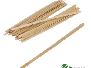 Bolsa con 1.000 palitos revolvedores de madera de pino
