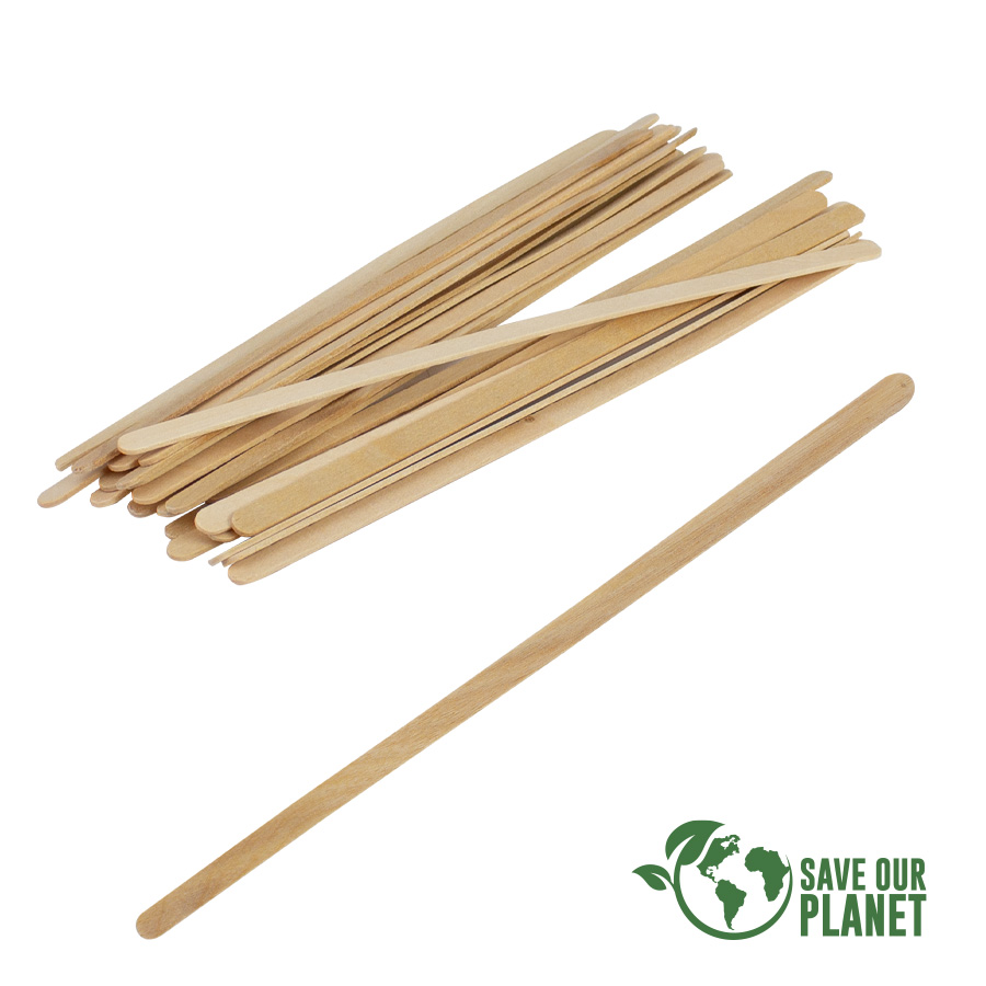 Bolsa Con 1000 Palitos Revolvedores De Madera De Pino Bolsa Con 1000 Palitos Revolvedores De Madera De Pino - Imagen 5