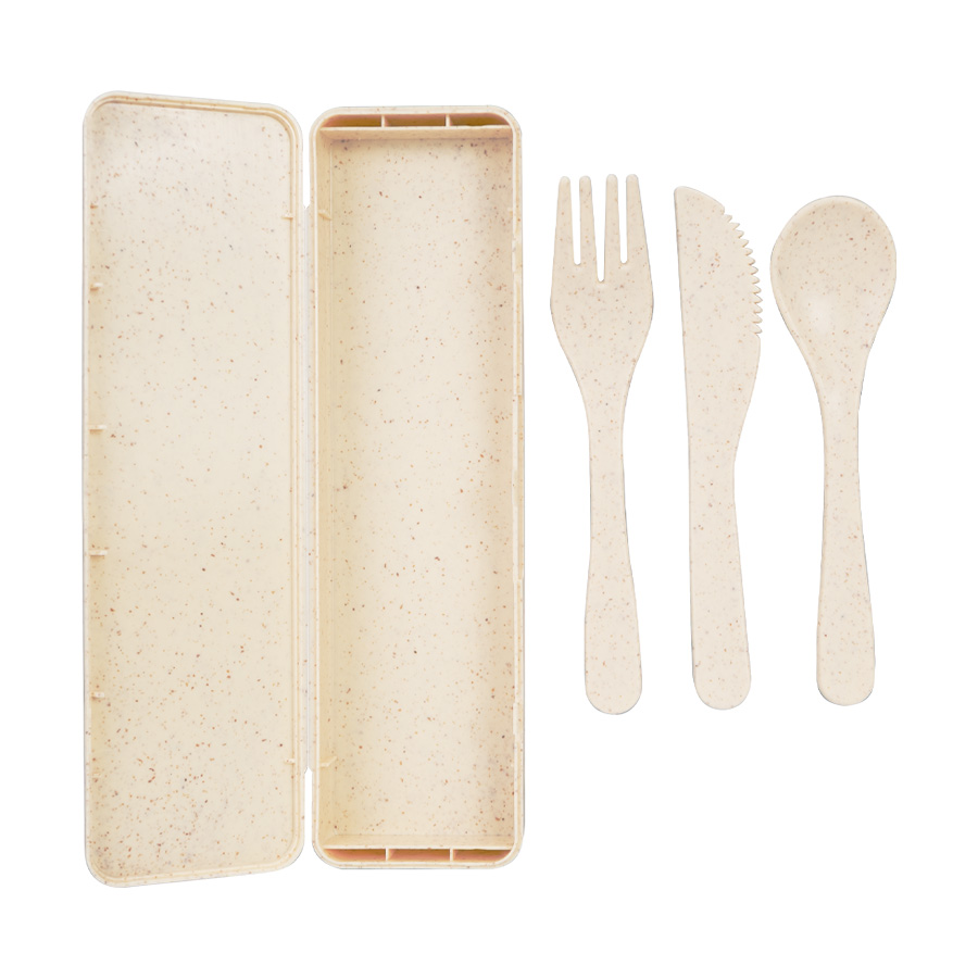 Set De 3 Cubiertos Ecológico Set De 3 Cubiertos Ecológico