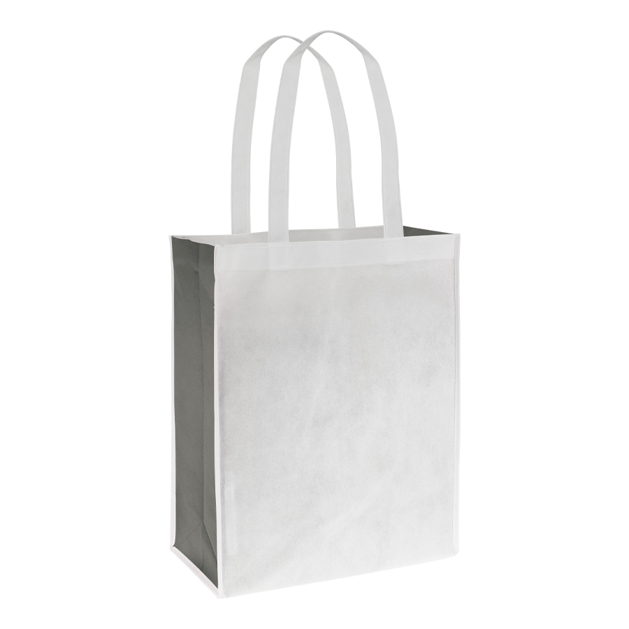 Bolsa bicolor blanca grande Bolsa bicolor blanca grande - vista 3