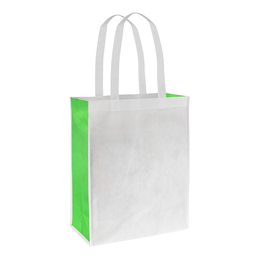 Bolsa bicolor blanca grande Bolsa bicolor blanca grande - vista 7