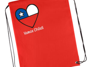 Mochila tipo morral vamos chile!!
