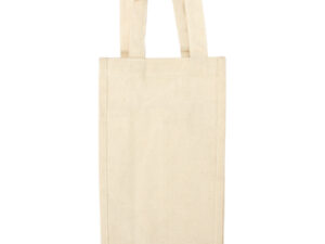 Bolsa 2 botellas de vino 100% algodón