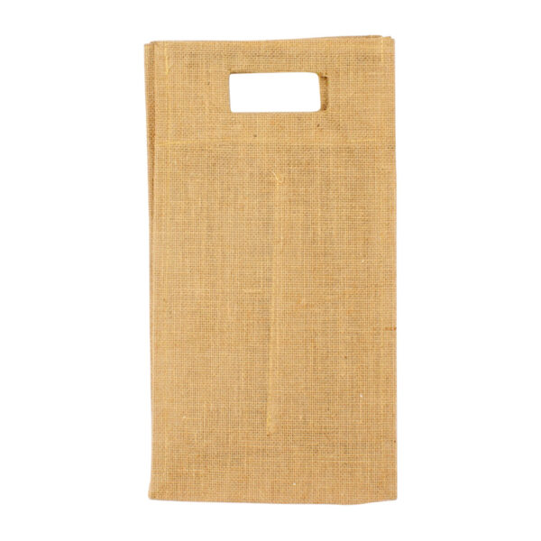Bolsa de yute 2 botellas de vino