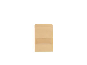 Bolsa doypack 80ml de papel kraft, para alimentos Bolsa doypack 80ml de papel kraft, para alimentos