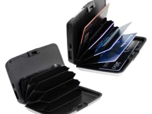 Porta-tarjetas anti-clonación rfid con power bank - vista 5