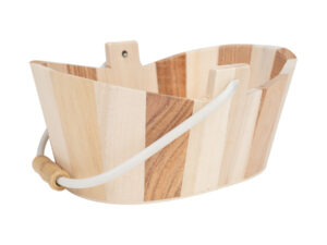 Canasto Ovalado De Madera Canasto Ovalado De Madera