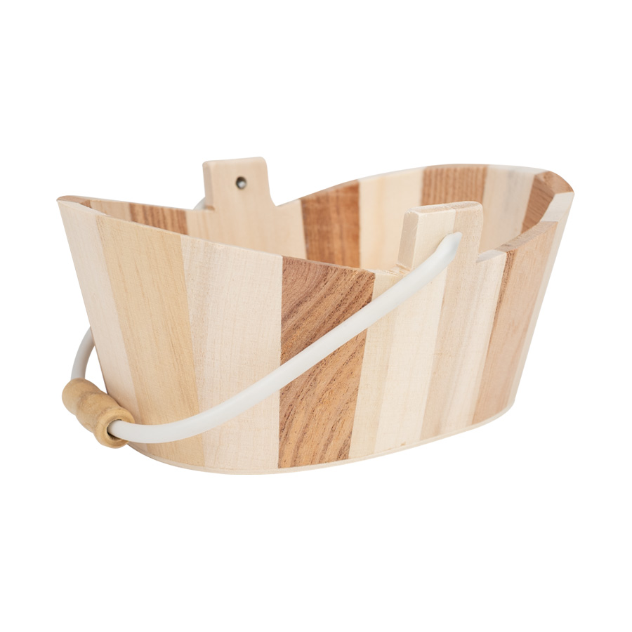 Canasto Ovalado De Madera Canasto Ovalado De Madera - Imagen 4