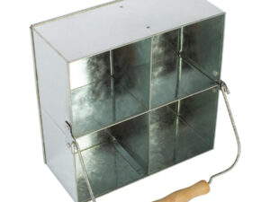 Canasto galvanizado con mango