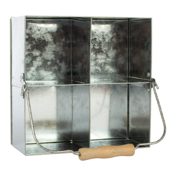 Canasto galvanizado con mango Canasto galvanizado con mango - vista 4