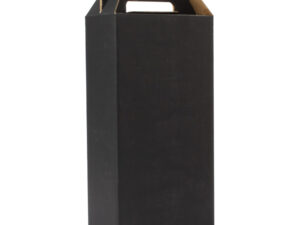 Caja autoarmable con asas, para 2 botellas de vino Caja autoarmable con asas, para 2 botellas de vino