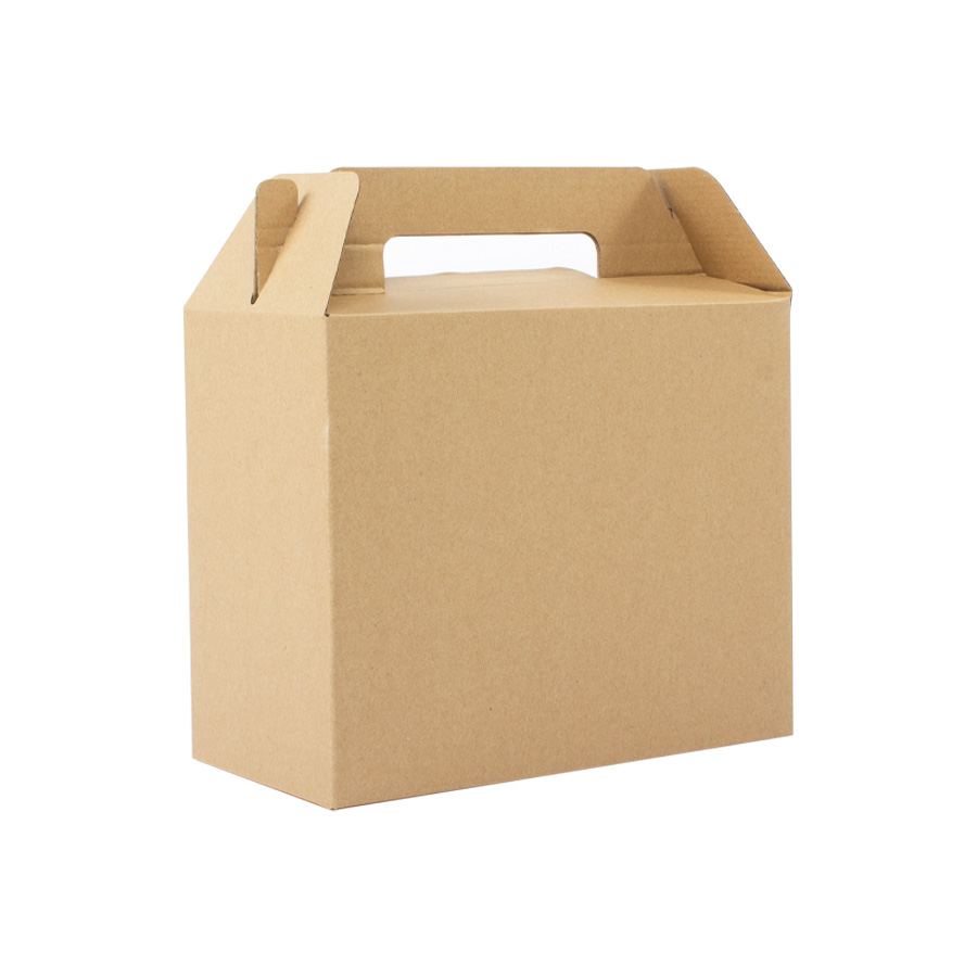 Caja autoarmable con asas, 25x20x12 cm Caja autoarmable con asas, 25x20x12 cm - Imagen 4