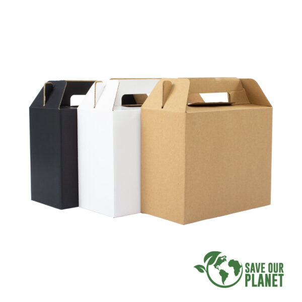 Caja autoarmable maleta 25x20x12 cm