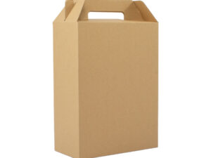 Caja autoarmable con asas, 26x35x13 cm