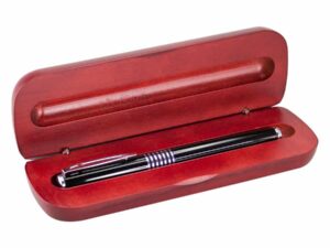 Porta-bolígrafo de madera