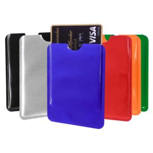 Funda protectora tarjetas anti-clonación RFID