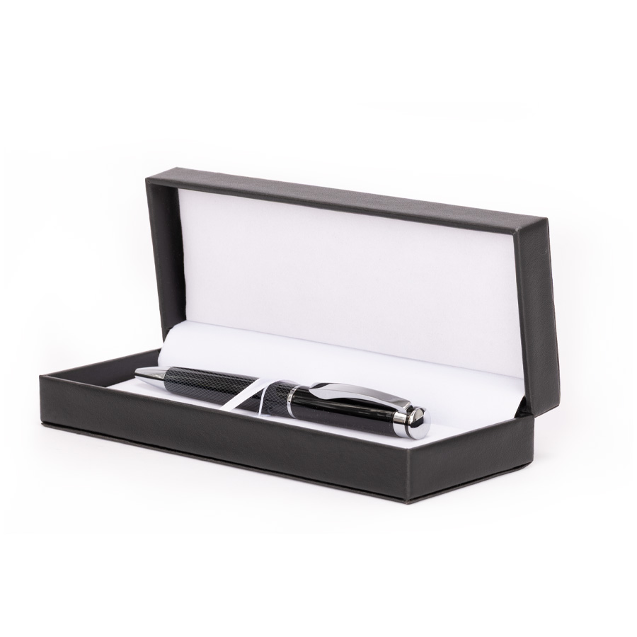 Bolígrafo ejecutivo dark en estuche rígido negro. Bolígrafo ejecutivo dark en estuche rígido negro.