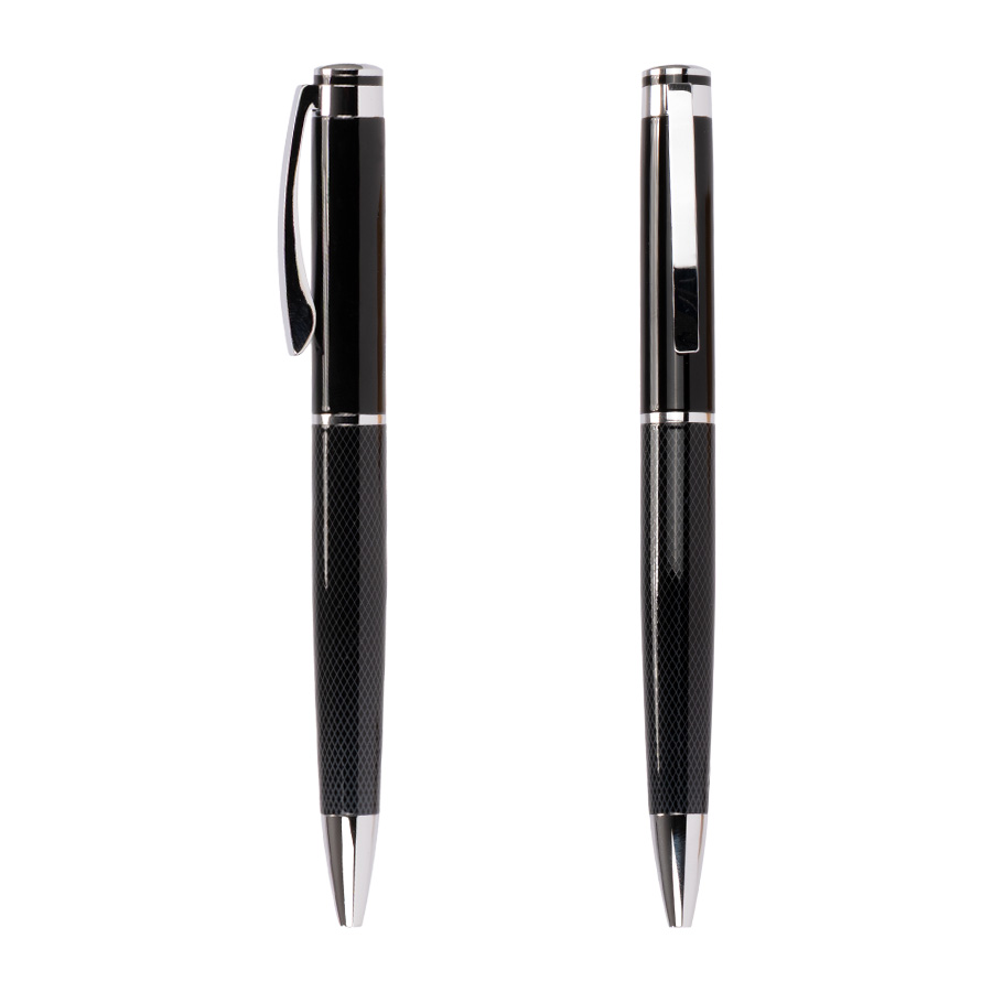 Bolígrafo ejecutivo dark en estuche rígido negro. Bolígrafo ejecutivo dark en estuche rígido negro. - vista 2