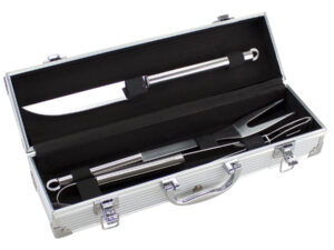 Deluxe bbq set metálico Deluxe bbq set metálico