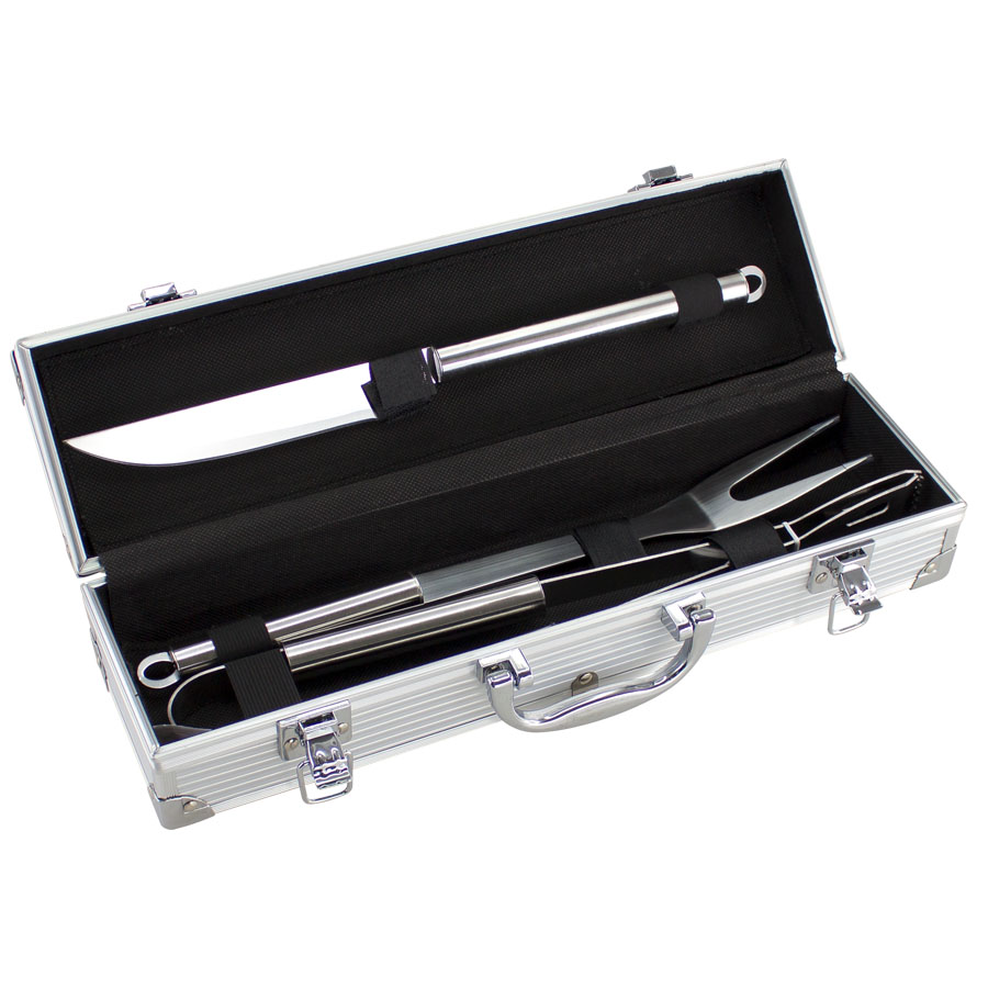 Deluxe bbq set metálico Deluxe bbq set metálico - Imagen 2