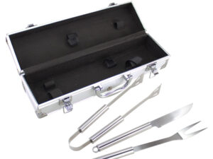 Deluxe bbq set metálico Deluxe bbq set metálico