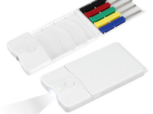 Set mini-destornilladores y led